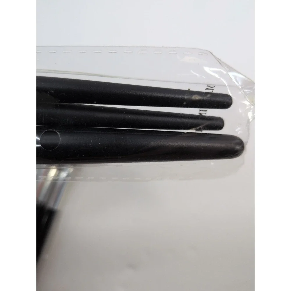 NEW LOT 7!💋Lancome Mixed Makeup Brushes Brush Black Handle Full & Travel Size